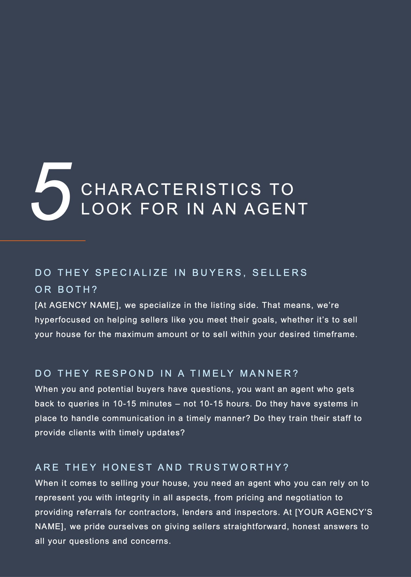 Pre-Listing Guide Slide4 Pre-Listing Guide Slide4