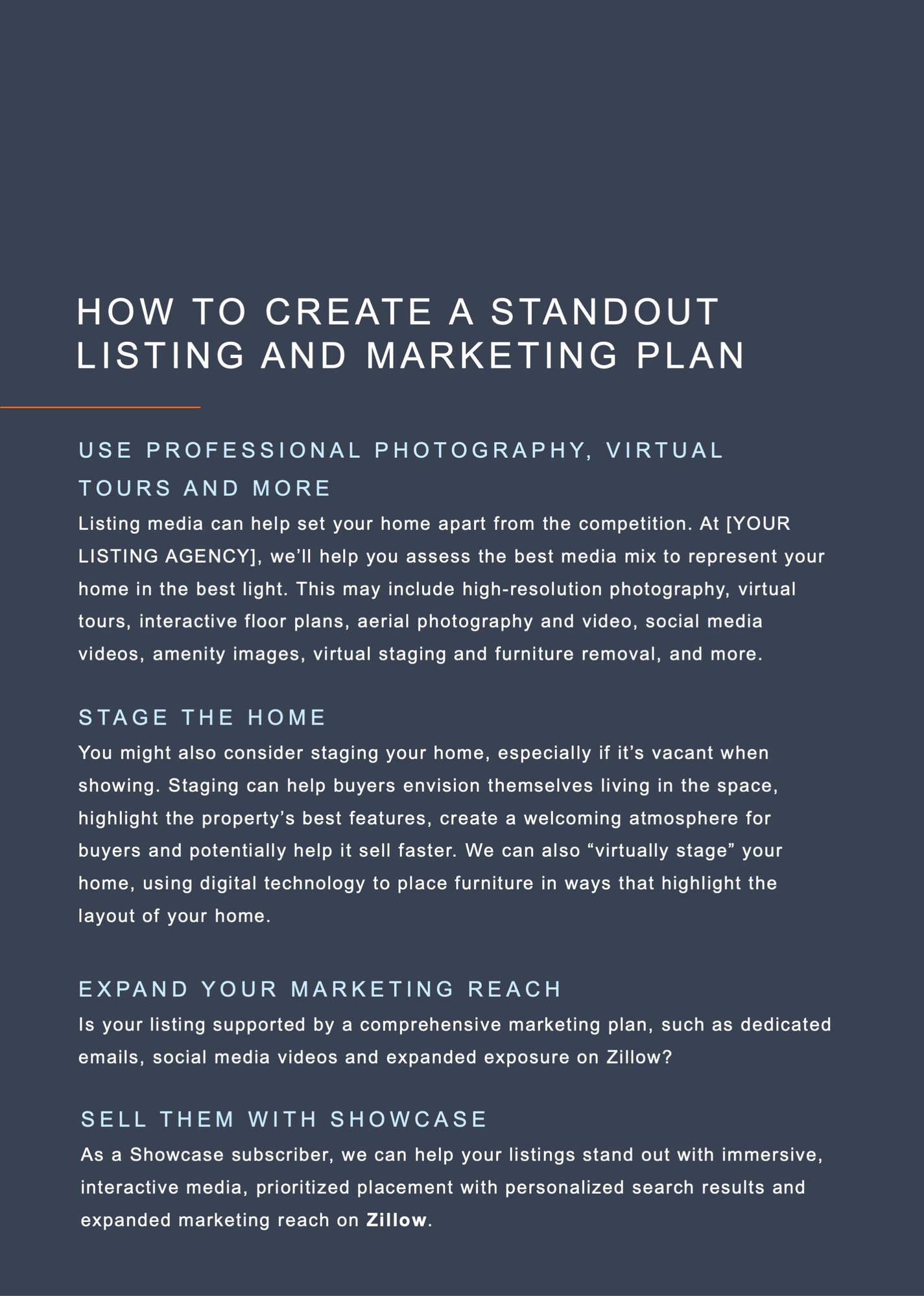 Pre-Listing Guide Slide8 Pre-Listing Guide Slide8