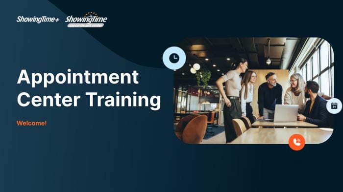 Appointment Center Training<br>