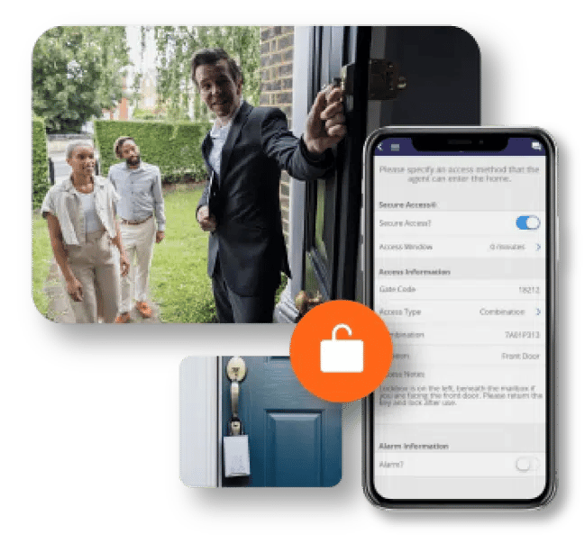 SecureAccess Product Image with Broker Showing a Home SecureAccess Product Image with Broker Showing a Home
