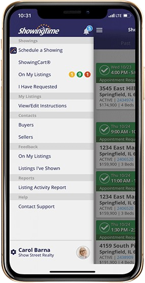 showingtime mobile app sample showingtime mobile app sample